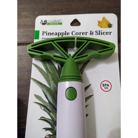Culinary Fresh Pineapple Corer & Slicer Bpa Free New - Picture 2 of 4